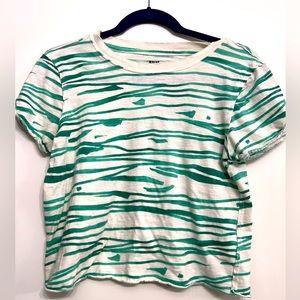 Maeve by Anthropologie boxy Tee size xxs